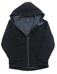 Černá softshellová bunda s kapucí MOUNTAIN WAREHOUSE
