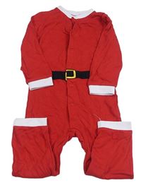 Červený overal s páskem - Santa H&M