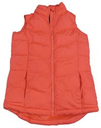 Korálová šusťáková zateplená vesta GAP
