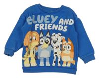 Modrá mikina s Bluey 