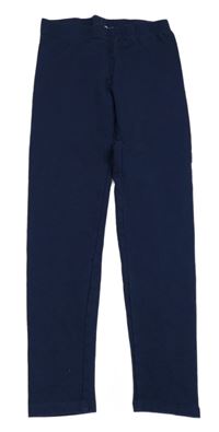 Tmavomodré silnější legíny alive