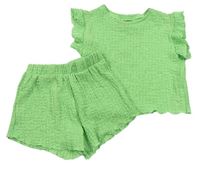 2set - Zelené tričko + kraťasy Primark