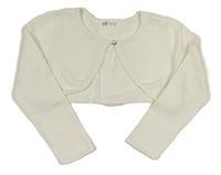 Bílé svetrové bolerko H&M