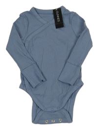Nové - Modrošedé žebrované zavinovací body Dunnes