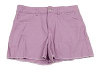 Lila riflové kraťasy Name it 