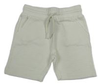 Smetanové vzorované teplákové kraťasy Next 