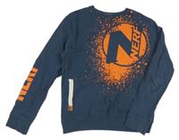 Tmavomodrošedá mikina Nerf 