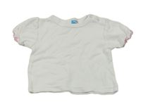 Bílé tričko Topolino 