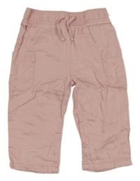 Světlerůžové cargo kalhoty PRIMARK