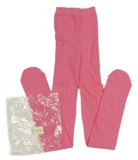 Nové - růžové punčocháče PRIMARK