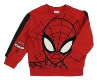 Červeno-černá mikina se Spider-manem PRIMARK