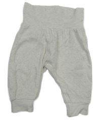 Světlepudrovo-smetanové melírované turecké tepláky H&M