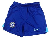 Safírové fotbalové kraťasy - Chelsea Nike