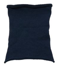 Tmavomodrý pletený nákrčník