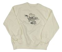 Smetanová mikina se Stitchem Zara