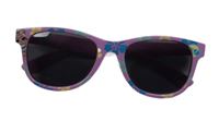 Fialové květované sluneční brýle s L.O.L. Suprise