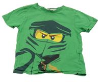 Zelené tričko s Lego Ninjago H&M