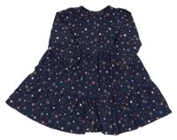 Tmavomodré bavlněné šaty s hvězdami John Lewis