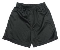 Černé sportovní kraťasy