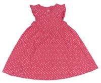Růžové vzorované šaty Topolino
