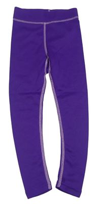 Fialové thermo legíny Crivit