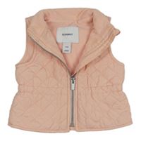 Svělerůžová šusťáková prošívaná zateplená vesta Old Navy