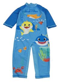 Modrý UV overal se žraloky Nutmeg