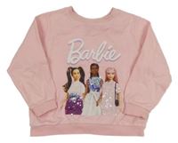 Světlerůžová mikina s Barbie H&M