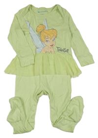 Zelený overal se Zvonilkou a tylem 