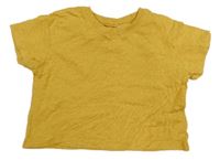 Hořčicové tričko Primark
