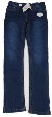 Nové - Tmavomodré thermo skinny rifle Yigga