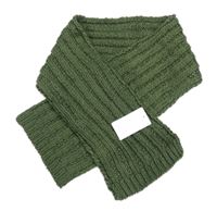 Nové - Khaki pletená šála Mothercare