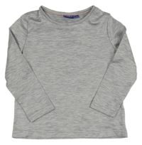 Světlešedé melírované thermo triko Lupilu