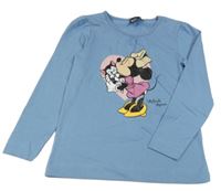 Světlemodré triko s Minnie Disney