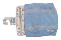 Nové - Modro-stříbrný nákrčník s pruhem - Stitch Primark