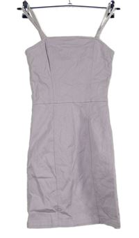 Dámské lila riflové minišaty H&M vel. 32