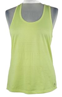 Dámský citrónový vzorovaný sportovní top New Look 