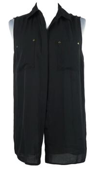 Dámská černá šifonová halenka Atmosphere 