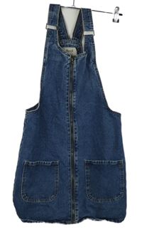 Dámské modré riflové propínací šaty Denim 