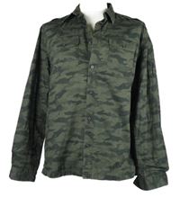 Pánská khaki army košile FSBN 