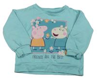 Světlemodrá mikina s Peppa pig George