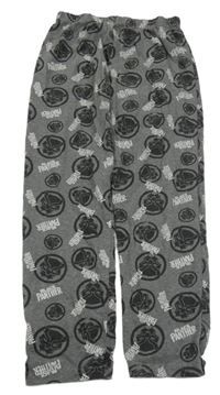 Šedé pyžamové kalhoty s Black Panther Primark