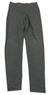 Šedé teplákové legíny Pocopiano