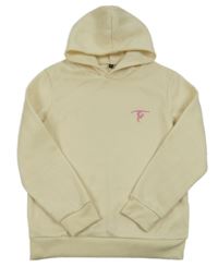 Smetanová mikina s gymnastkou