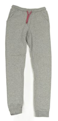Šedé cuff tepláky Kids 
