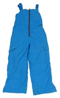 Azurové šusťákové laclové oteplovačky M&S