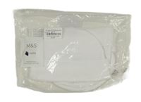 Nové - 3x Bílá bavlněná čepice M&S