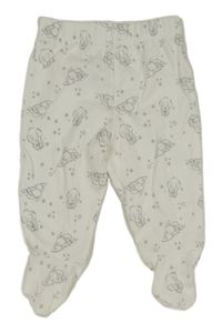 Bílé polodupky s Dumbem George 