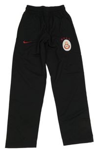 Černé sportovní tepláky s logem Nike 