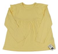 Nové - Žlutá tunika s volánky Dunes